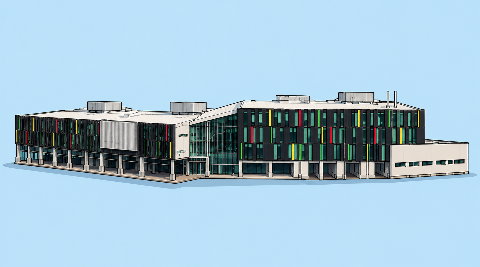 The ASHS school building